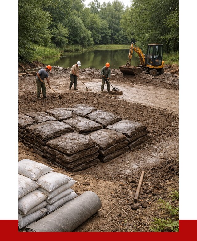 Купить глину для пруда в Сыктывкаре от 4640 р. с доставкой | ПРОНЕРУДСкт