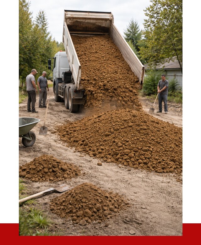 Купить суглинок с доставкой в Сыктывкаре от 2578 р. за куб | ПРОНЕРУДСкт