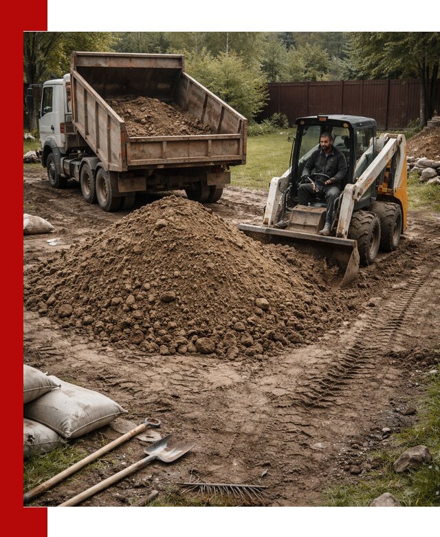 Суглинок для планировки участков в Сыктывкаре с доставкой и выгрузкой