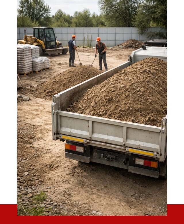 Супесь с доставкой в Сыктывкаре от 2526 р. за куб | ПРОНЕРУДСкт