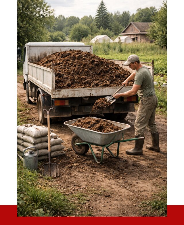 Купить коровий навоз с доставкой в Сыктывкаре от 1856 р. | ПРОНЕРУДСкт