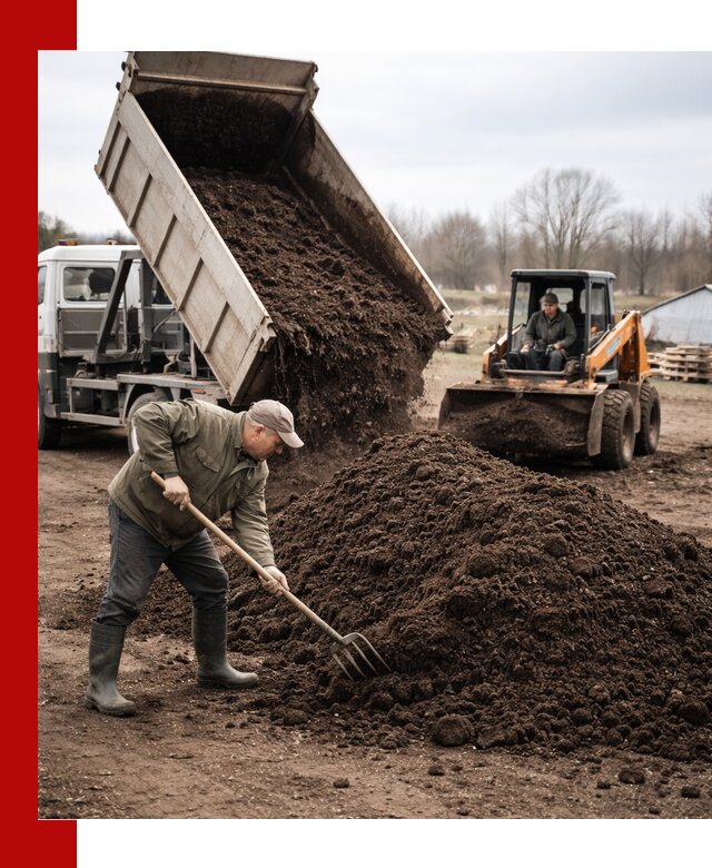 Доставка и продажа перегноя в Сыктывкаре быстро и дешево