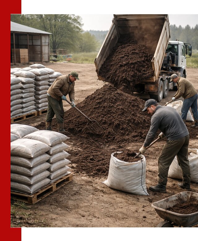 Доставка компоста оптом и в розницу в Сыктывкаре