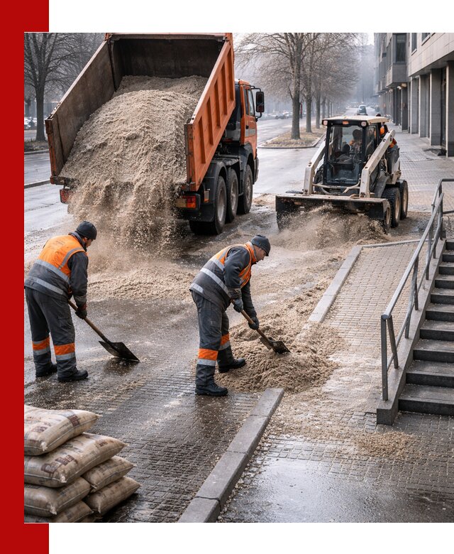 Поставка противогололедных материалов в Сыктывкаре