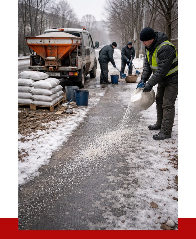 Реагент против гололеда в Сыктывкаре с доставкой от 4640 р. | ПРОНЕРУДСкт