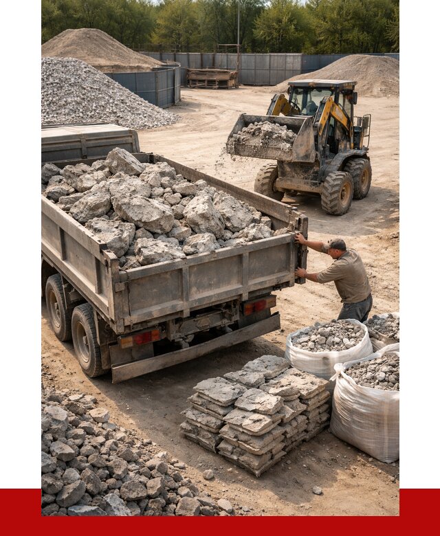 Купить бой бетона с доставкой в Сыктывкаре от 4949 р. | ПРОНЕРУДСкт