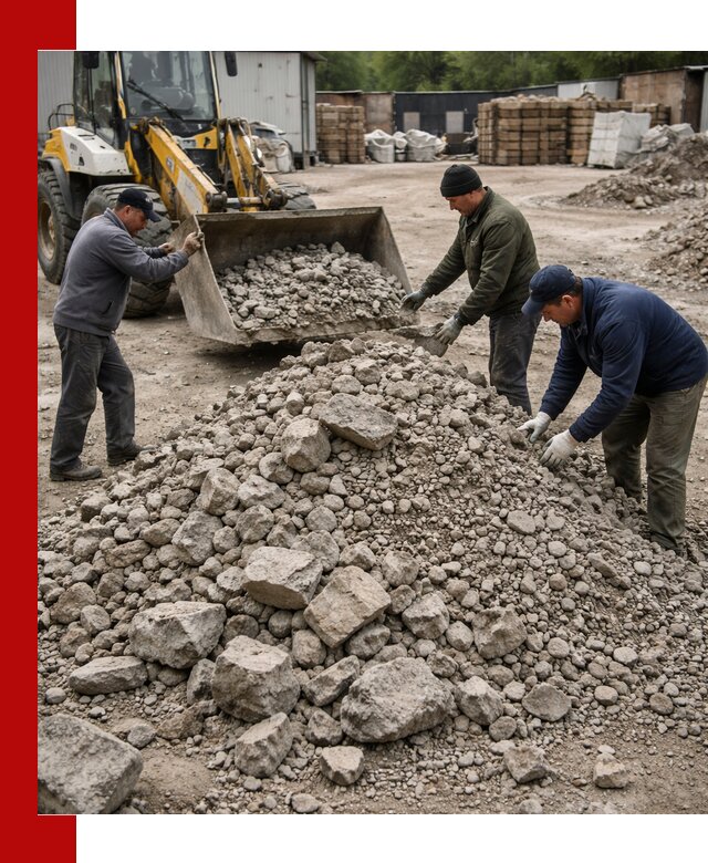 Демонтаж и вывоз бой бетона в Сыктывкаре