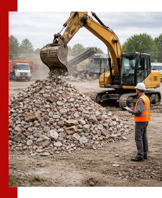 Доставка и вывоз строительного боя в Сыктывкаре