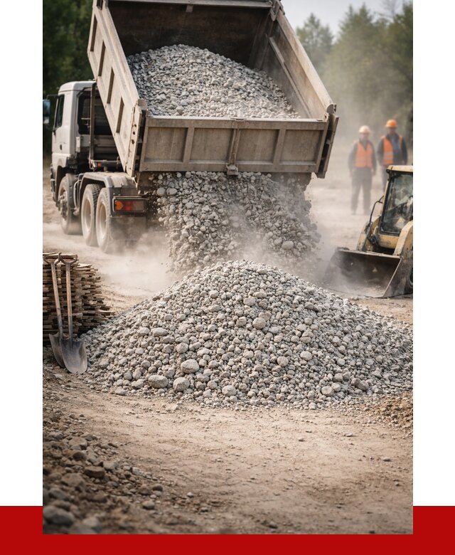 Купить дробленый бетон в Сыктывкаре от 1753 р./куб | ПРОНЕРУДСкт