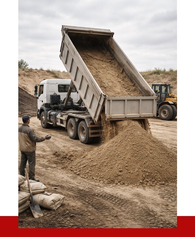 Доставка самосвалом 20 кубов в Сыктывкаре от 7733 р. | ПРОНЕРУДСкт