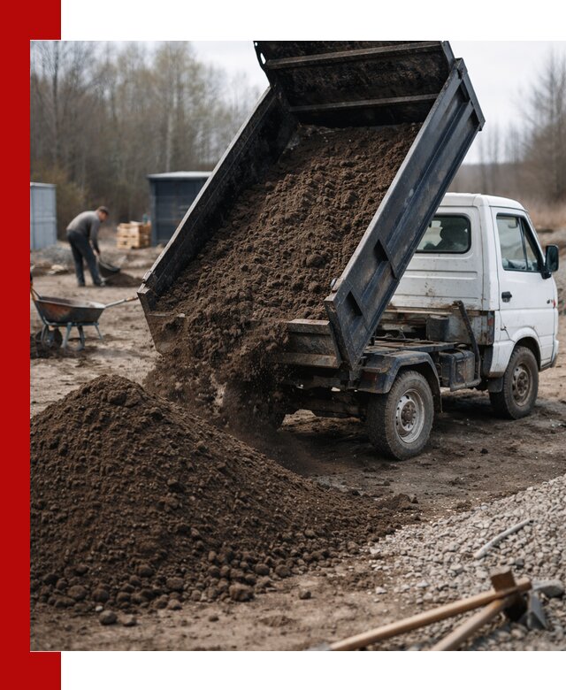 Аренда минисамосвала в Сыктывкаре для доставки сыпучих материалов