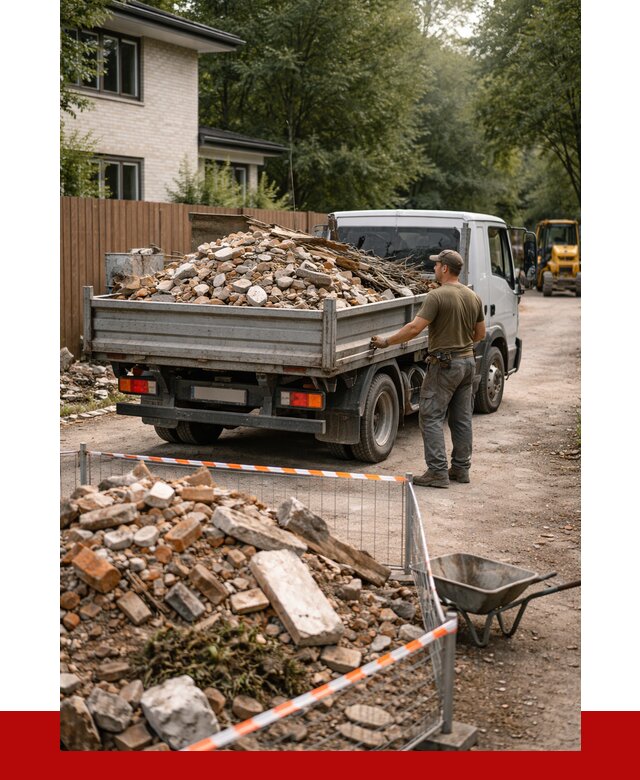 Вывоз строительного мусора с погрузкой в Сыктывкаре от 7733 р | ПРОНЕРУДСкт