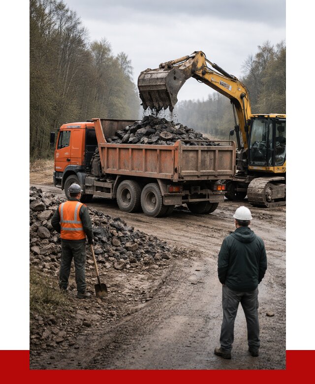 Вывоз асфальта в Сыктывкаре от 4640 р. самосвалом ПРОНЕРУДСкт