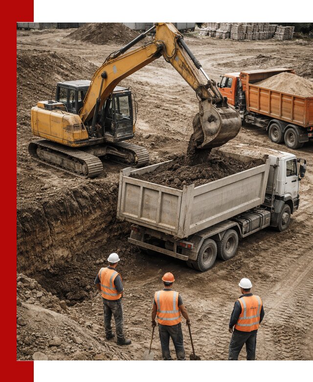 Разработка грунта для строительства и благоустройства в Сыктывкаре