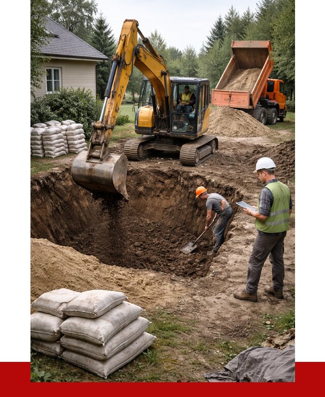 Рытье котлована в Сыктывкаре быстро от 4640 р. ПРОНЕРУДСкт