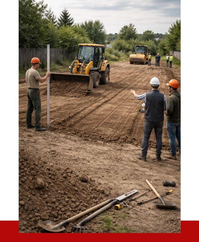 Планировка участка грунтом в Сыктывкаре от 4640 р ПРОНЕРУДСкт
